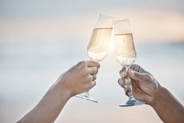 Champagne Glasses - Join Our Tribe Celebration